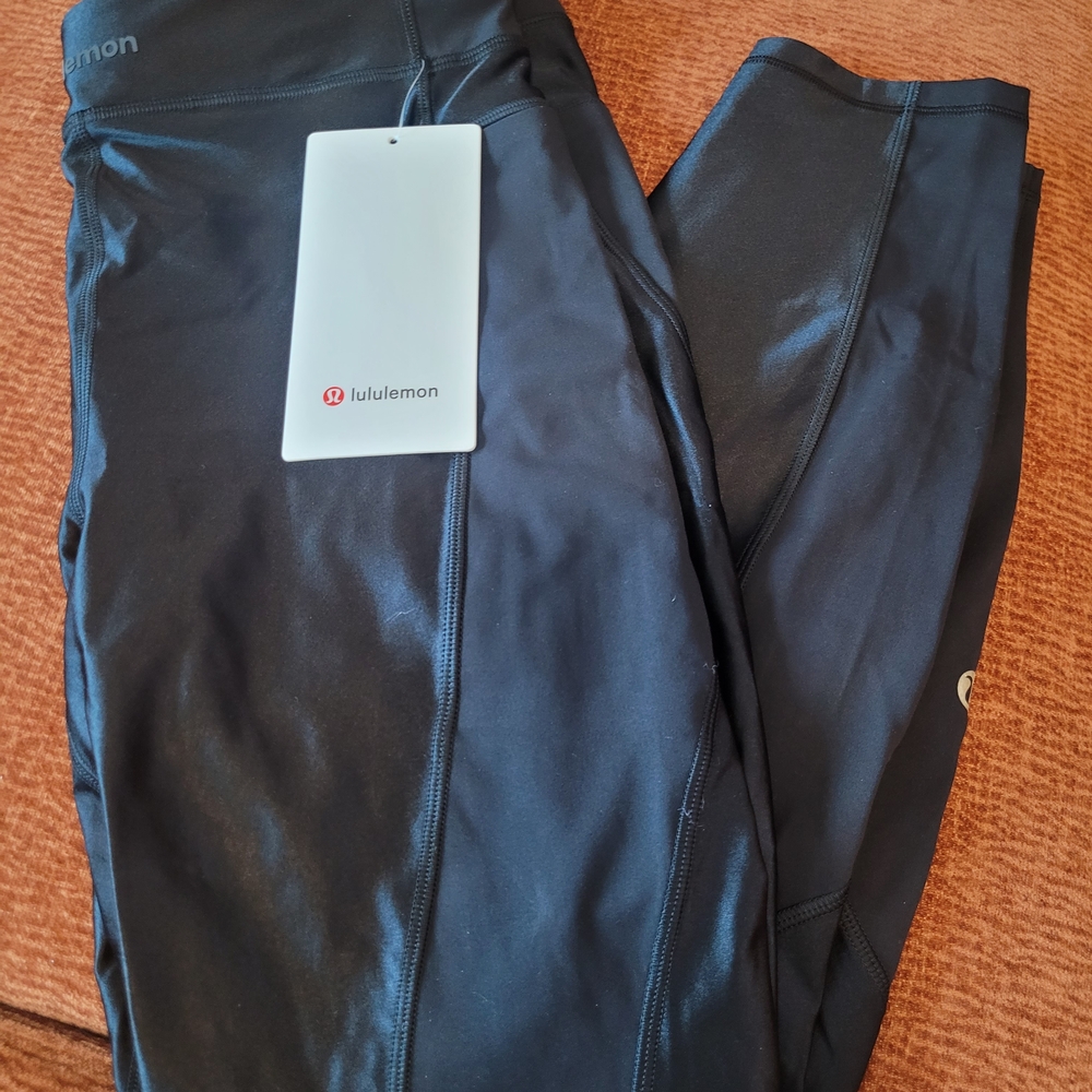 Lululemon Satin Shine Paneled Leggings *25*